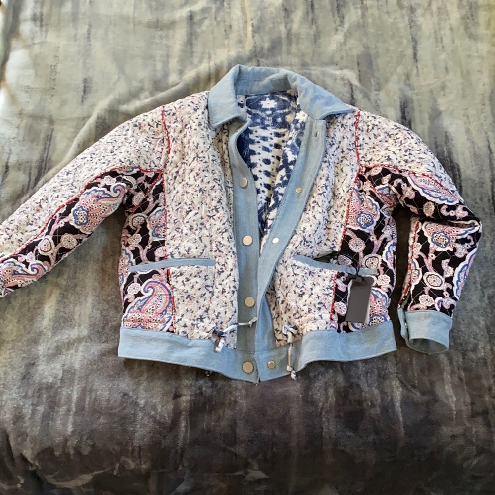 Anthropologie Reversible Jacket